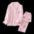 Damenpyjama P2819 rosa