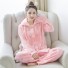 Damenpyjama P2862 rosa