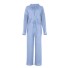 Damenpyjama P3009 hellblau