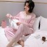 Damenpyjama P3030 rosa