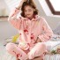 Damenpyjama P3140 rosa