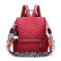 Damenrucksack E733 rot