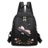 Damenrucksack E751 schwarz