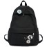 Damenrucksack E829 schwarz