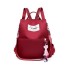 Damenrucksack E851 weinrot