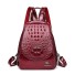 Damenrucksack E870 weinrot