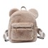 Damenrucksack mit Ösen E849 beige