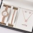 Damenschmuck- und Uhren-Geschenkset Z364 rose gold