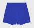 Damenshorts in interessantem Design blau