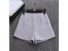 Damenshorts mit hoher Taille J1731 grau