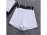 Damenshorts mit hoher Taille J1731 weiß