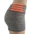 Damenshorts mit Streifen orange