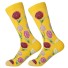 Damensocken mit Blumen 3