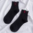 Damensocken mit Rüschen 2