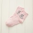 Damensocken mit Smiley-Gesicht rosa