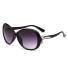 Damensonnenbrille E1290 schwarz