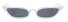 Damensonnenbrille E1313 weiß