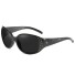 Damensonnenbrille E1422 schwarz