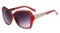 Damensonnenbrille E1653 rot