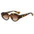 Damensonnenbrille E1697 leopard