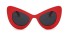 Damensonnenbrille E1728 rot