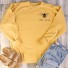 Damska bluza z pszczołą żółty