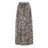 Dámska dlhá sukňa s leopardím vzorom 2