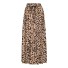 Dámska dlhá sukňa s leopardím vzorom 3