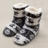 Dámská domácí obuv - Vánoční papuče šedá