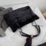 Dámská kabelka z umělé kožešiny M886 černá