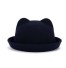 Damska kapelusz z uszami ciemnoniebieski