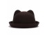 Damska kapelusz z uszami ciemny brąz