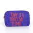 Dámská kosmetická taška T504 fialová