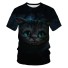 Damska koszulka z nadrukiem w koty 15