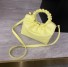 Dámská kožená kabelka M1106 žlutá