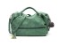 Dámska kožená kabelka M1653 zelená
