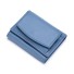 Dámska kožená mini peňaženka M210 modrá