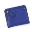 Dámska kožená mini peňaženka M266 modrá