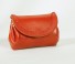 Dámska kožená mini peňaženka M617 oranžová