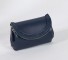 Dámska kožená mini peňaženka M617 tmavo modrá