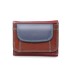 Dámská kožená mini peněženka M415 modrá