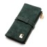 Dámska kožená peňaženka A2445 tmavo zelená