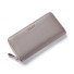 Dámska kožená peňaženka A2446 svetlo sivá