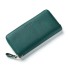 Dámska kožená peňaženka A2446 tmavo zelená