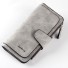 Dámska kožená peňaženka J97 svetlo sivá