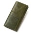 Dámska kožená peňaženka M130 olivová