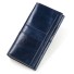 Dámska kožená peňaženka M130 tmavo modrá
