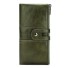 Dámska kožená peňaženka M145 tmavo zelená