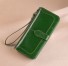 Dámska kožená peňaženka M146 zelená