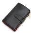 Dámska kožená peňaženka M172 čierna